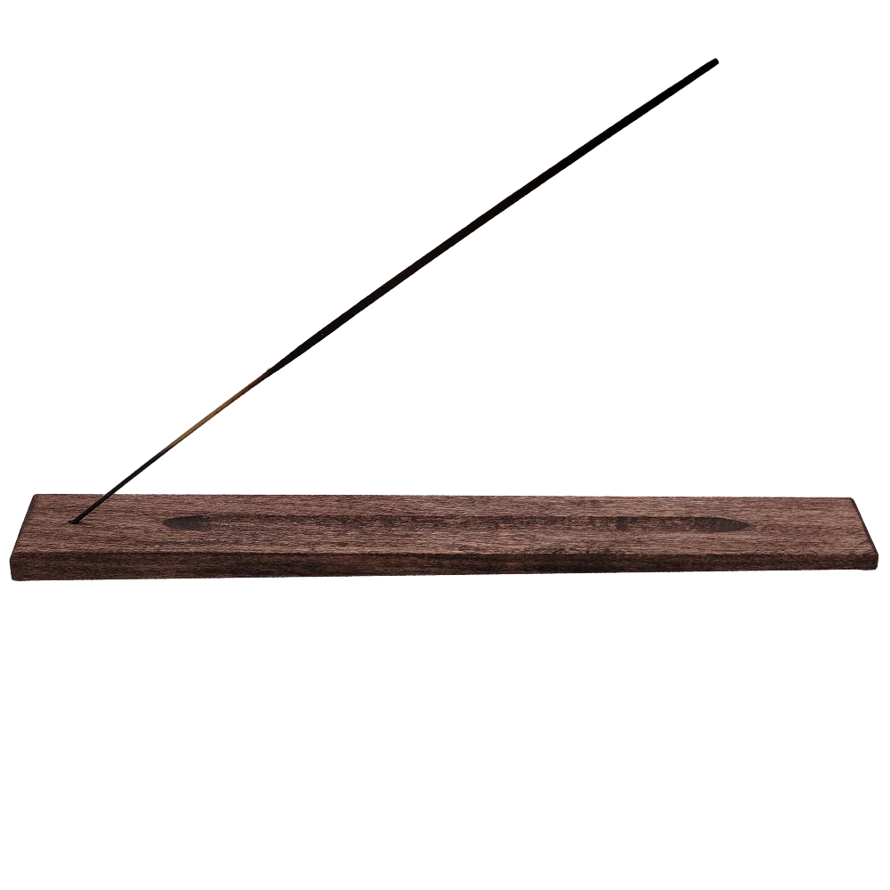 American Made Wooden Box Incense Burner Wedge- Dark